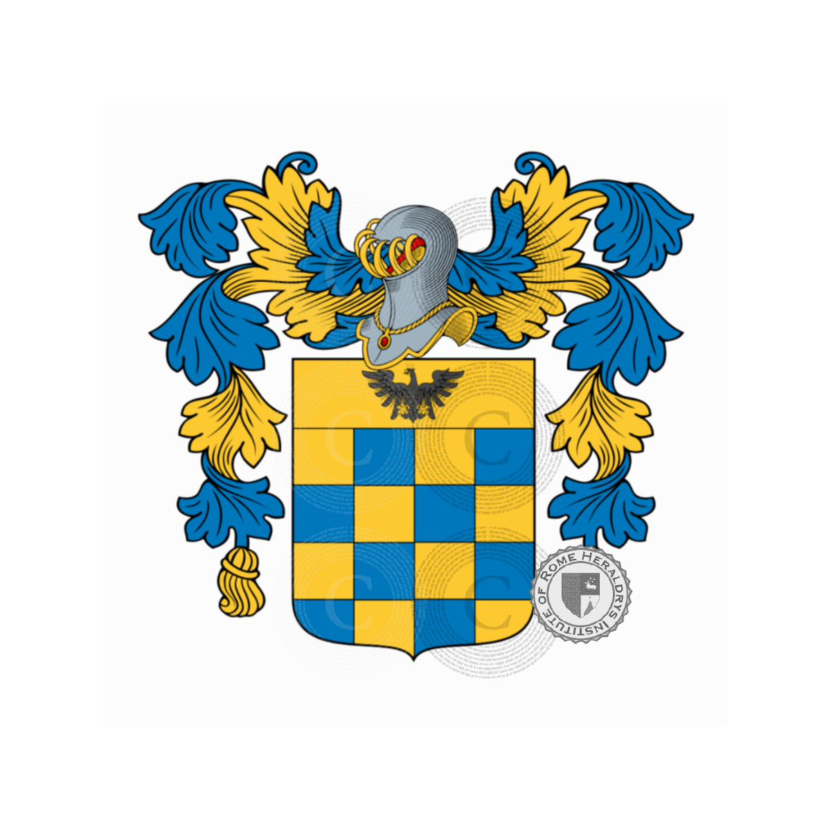 Wappen der Familiede Giorgi, de Giorgi,Georgiani,Georgio,Georgius,Giorgi da Romena,Giorgi de Pons,Giorgi del Lion d'Oro,Giorgiani,Giorgianni,Zorzi
