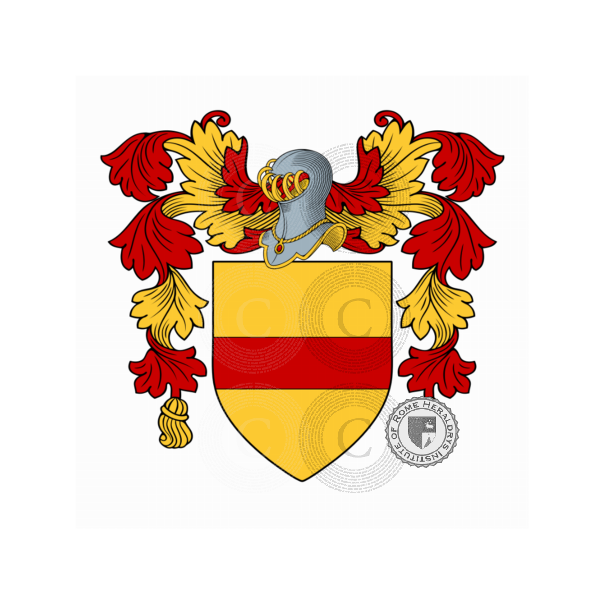 Coat of arms of familyde Stefani, Stefani bettoni,Stefani da Lucignano