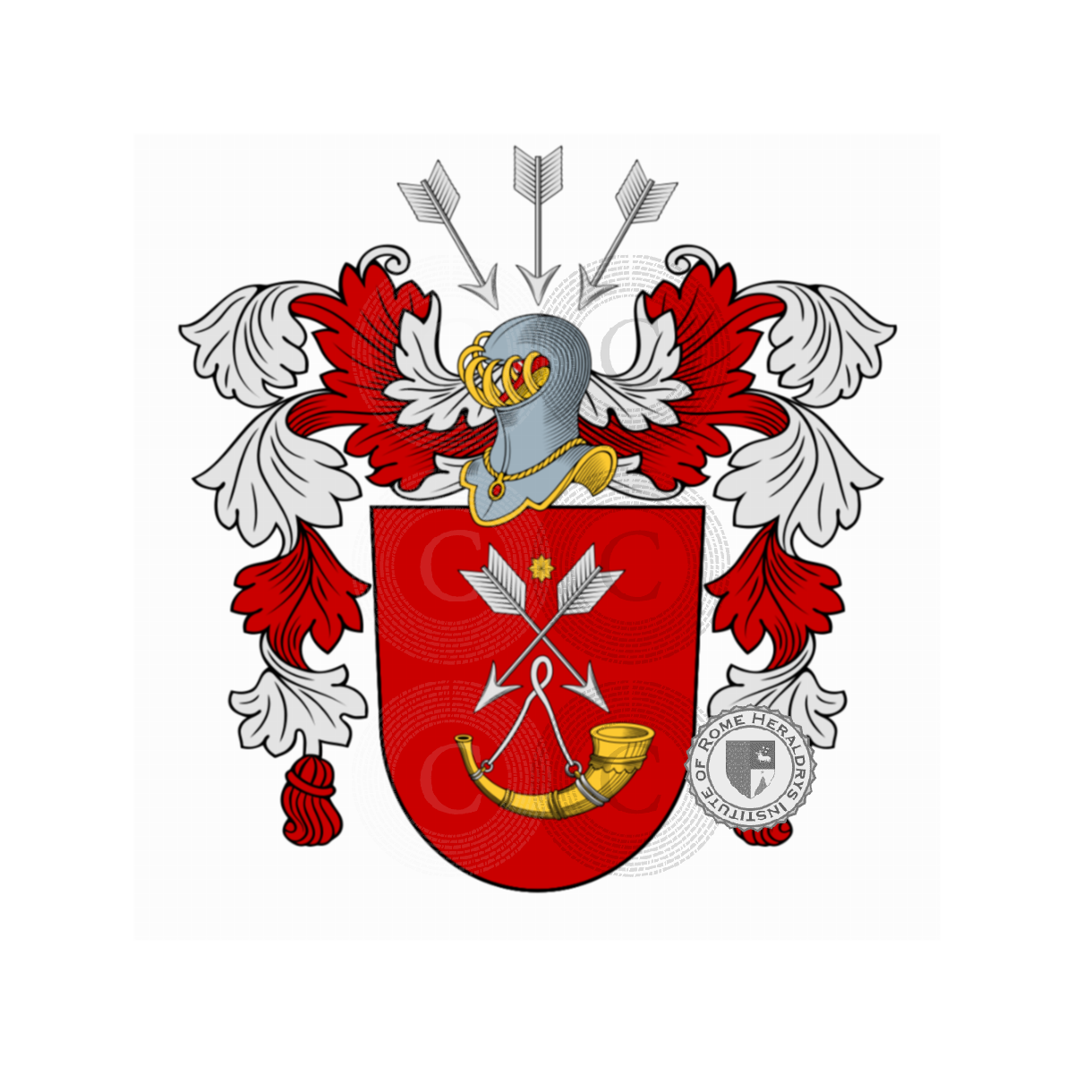 Escudo de la familiaReschke, Reschken,Resk