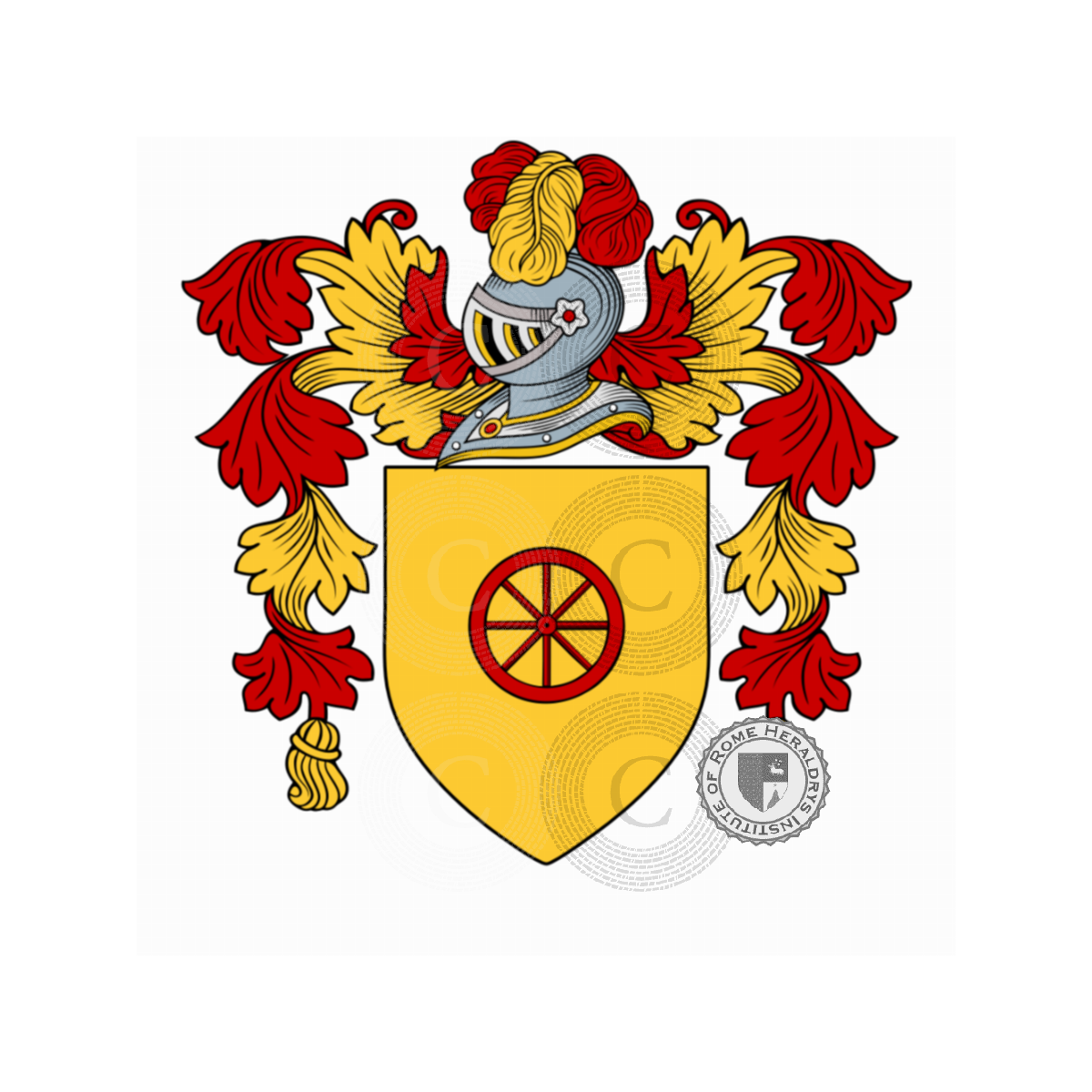 Coat of arms of familyToschi