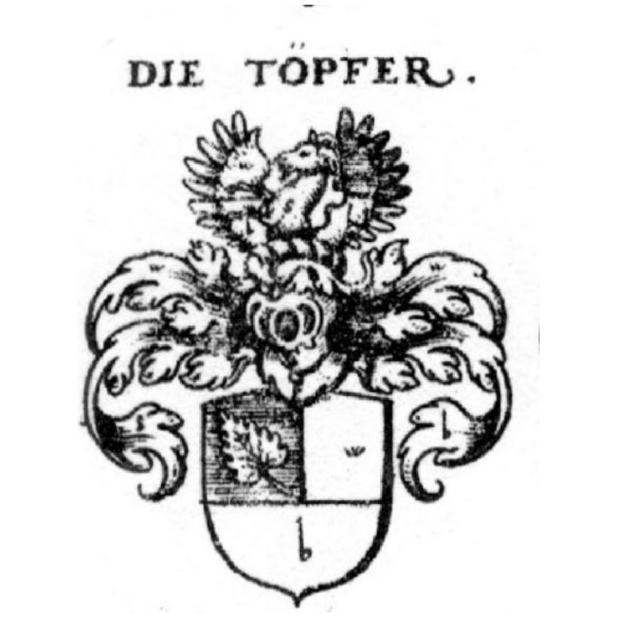 Escudo de la familiaTöpfer