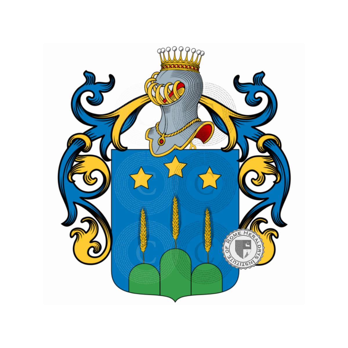 Escudo de la familiaTomassini Barbarossa, Barbarossa,Tomassini