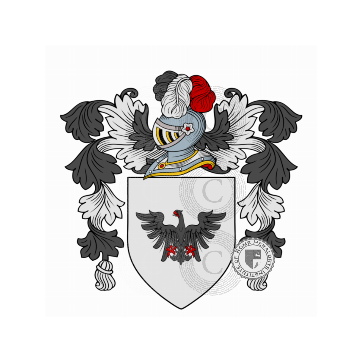 Coat of arms of familyGrosso, de Grossi,del Grosso,Gross,Grossi