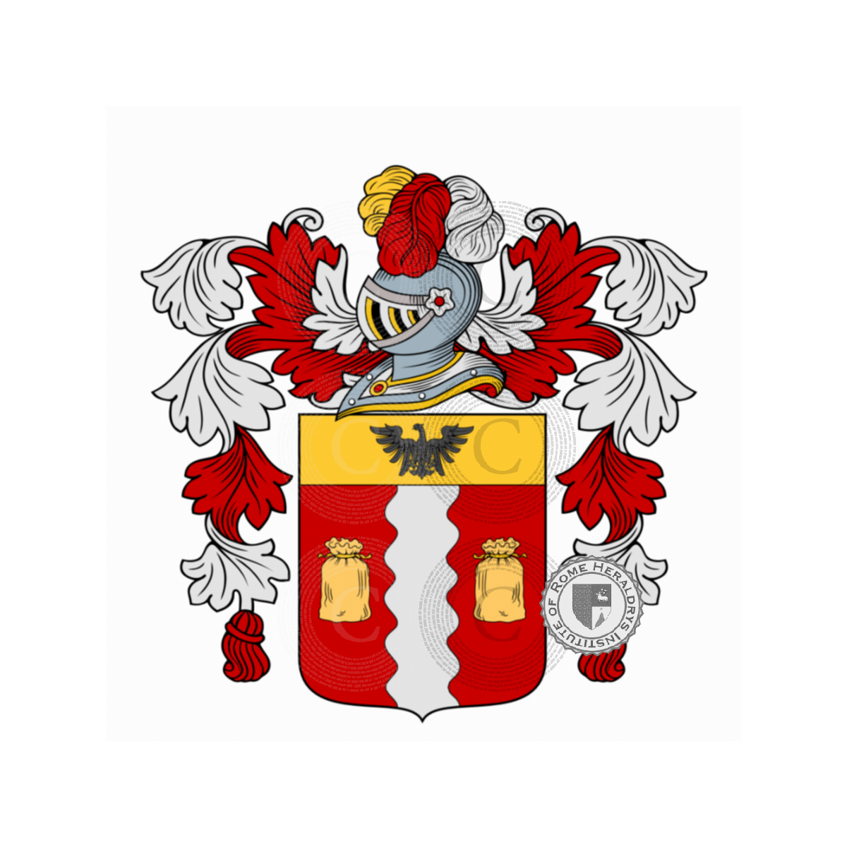 Coat of arms of familyFarina, Barina,la Farina