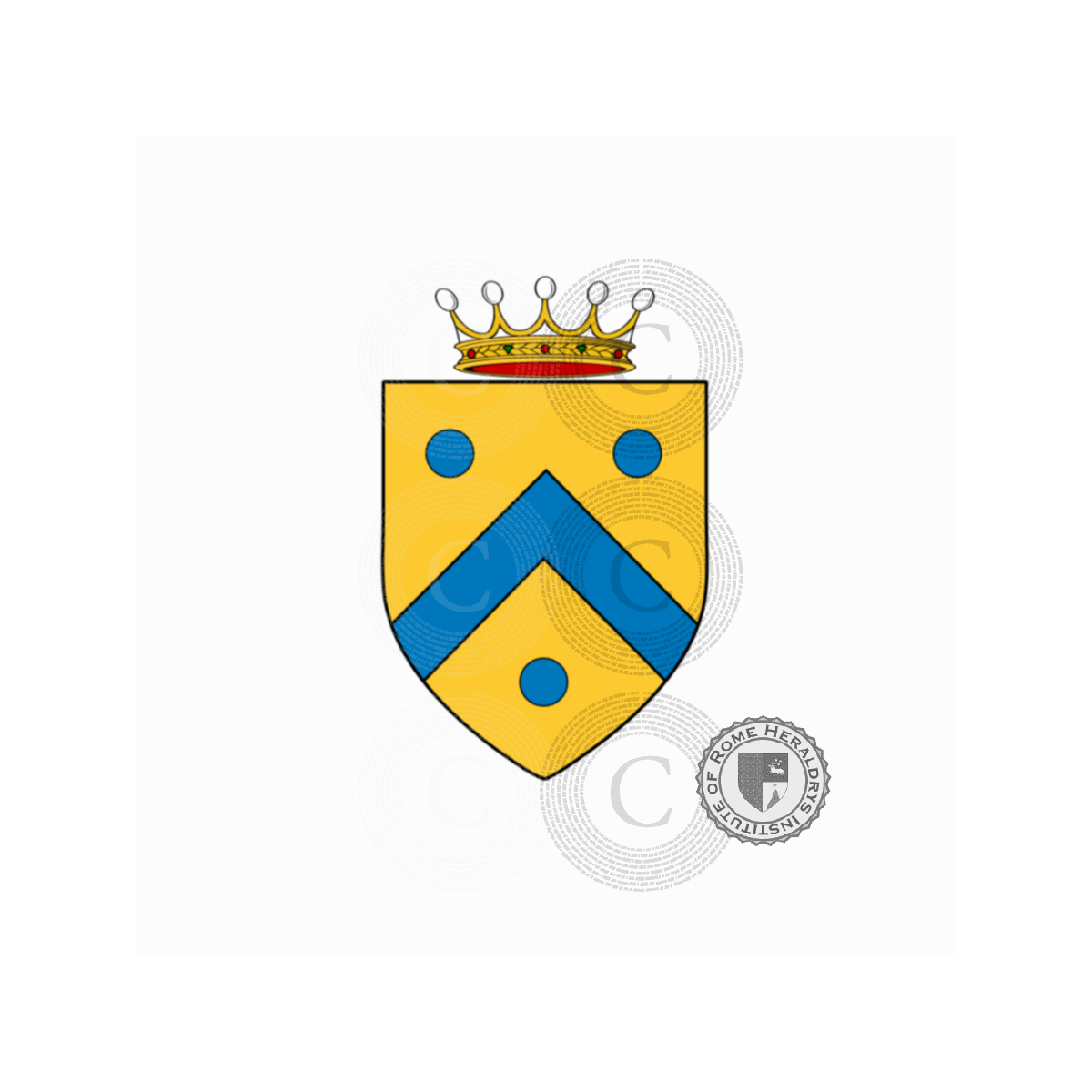 Wappen der FamiliePizica, Pizica