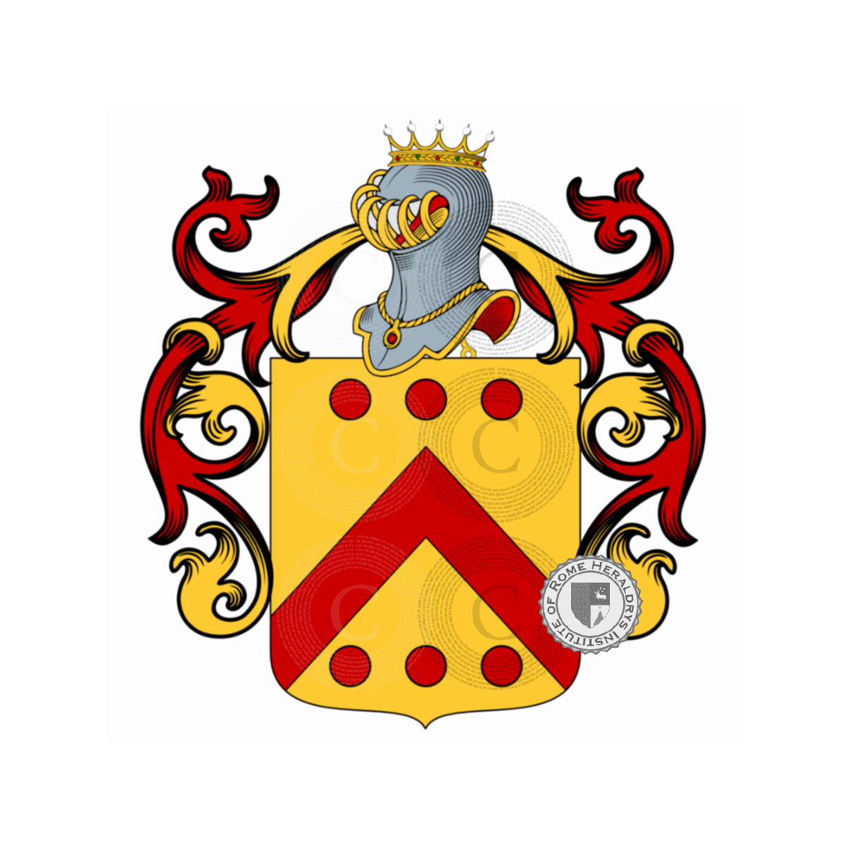 Wappen der FamiliePizzica, Pizica