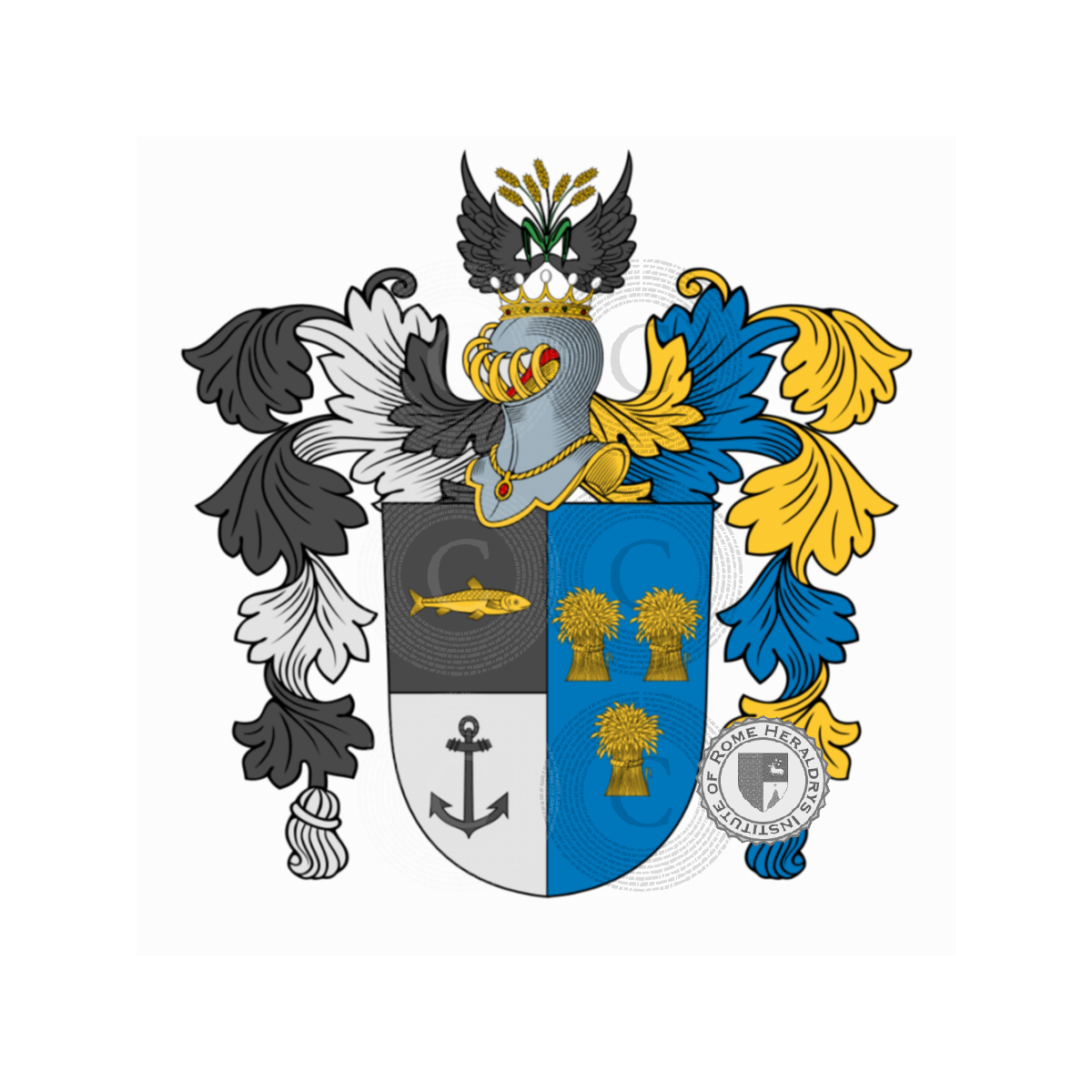 Coat of arms of familyZander