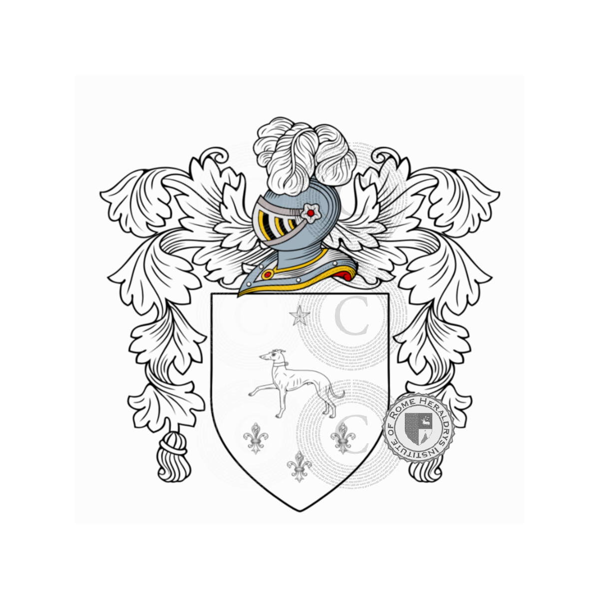 Escudo de la familiaChianese, Chianesio