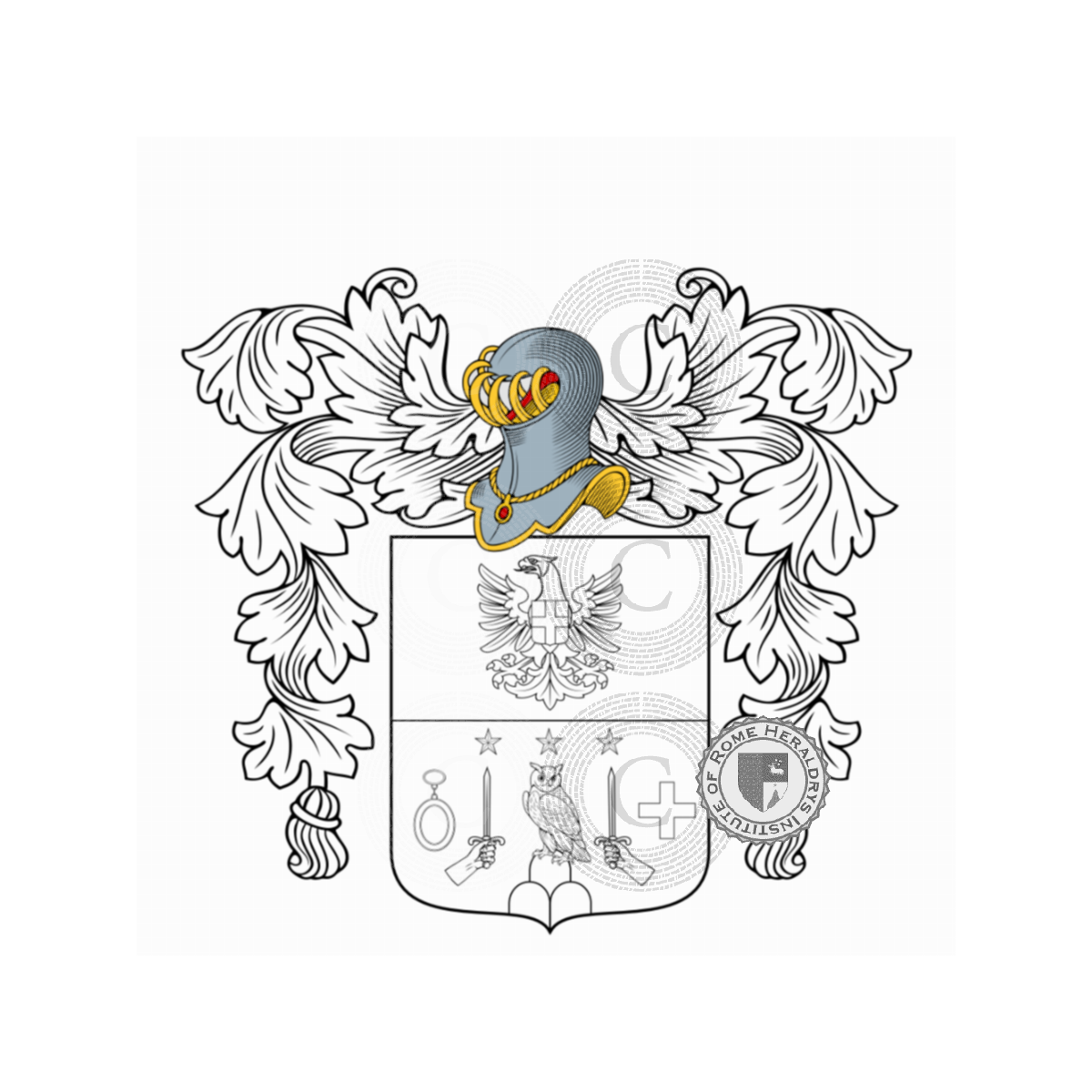 Wappen der FamiliePiccoli, de Piccoli