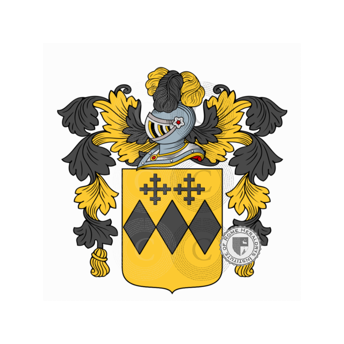 Wappen der FamilieCrispo, Crispu