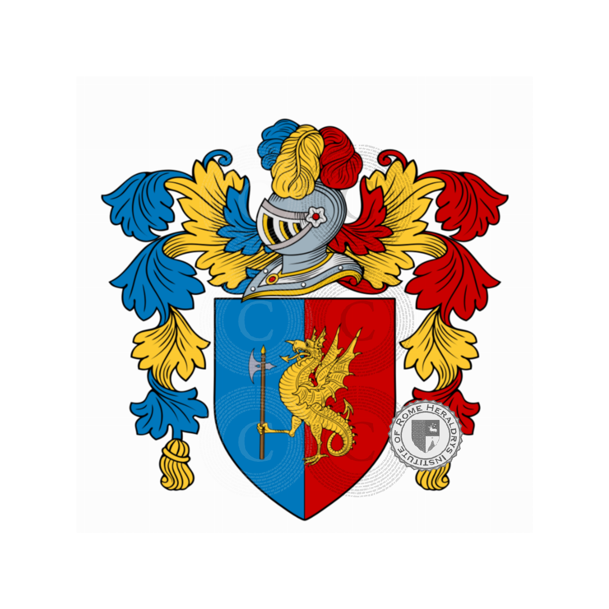 Coat of arms of familyLisa, Cisa,Lisi