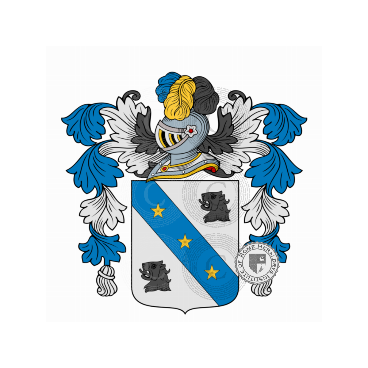 Wappen der FamilieScarfo, della Scarfa,dello Scarfa,Scarfi