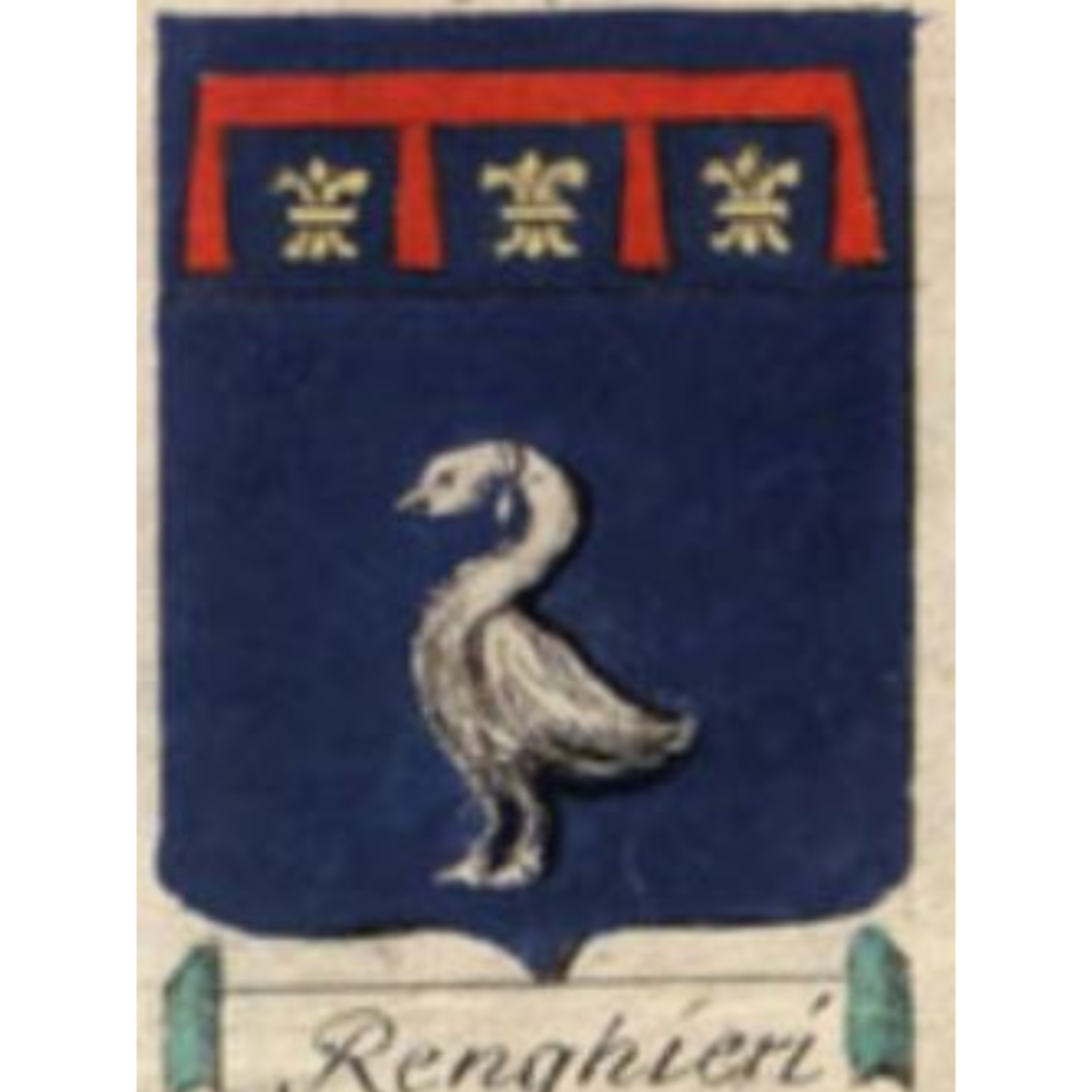Escudo de la familiaRenghieri