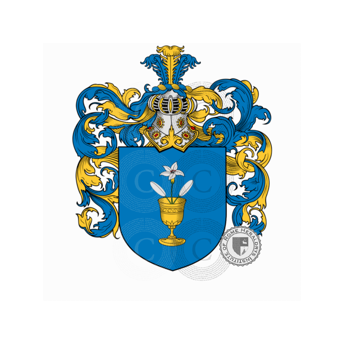 Wappen der FamilieMangione, Angione