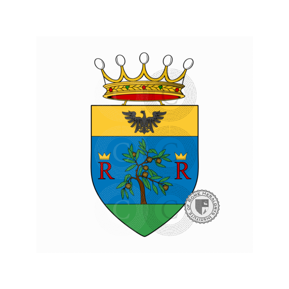 Coat of arms of familyCastagnoli, Castagnola,Castagnolo