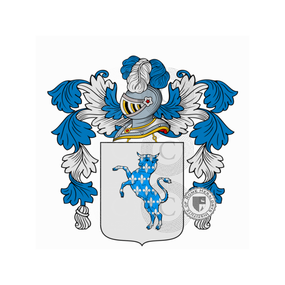 Escudo de la familiaNelli, dal Muzello,de Ghetti,di Nelli,di Nello,Dinelli,Nelli del Drago