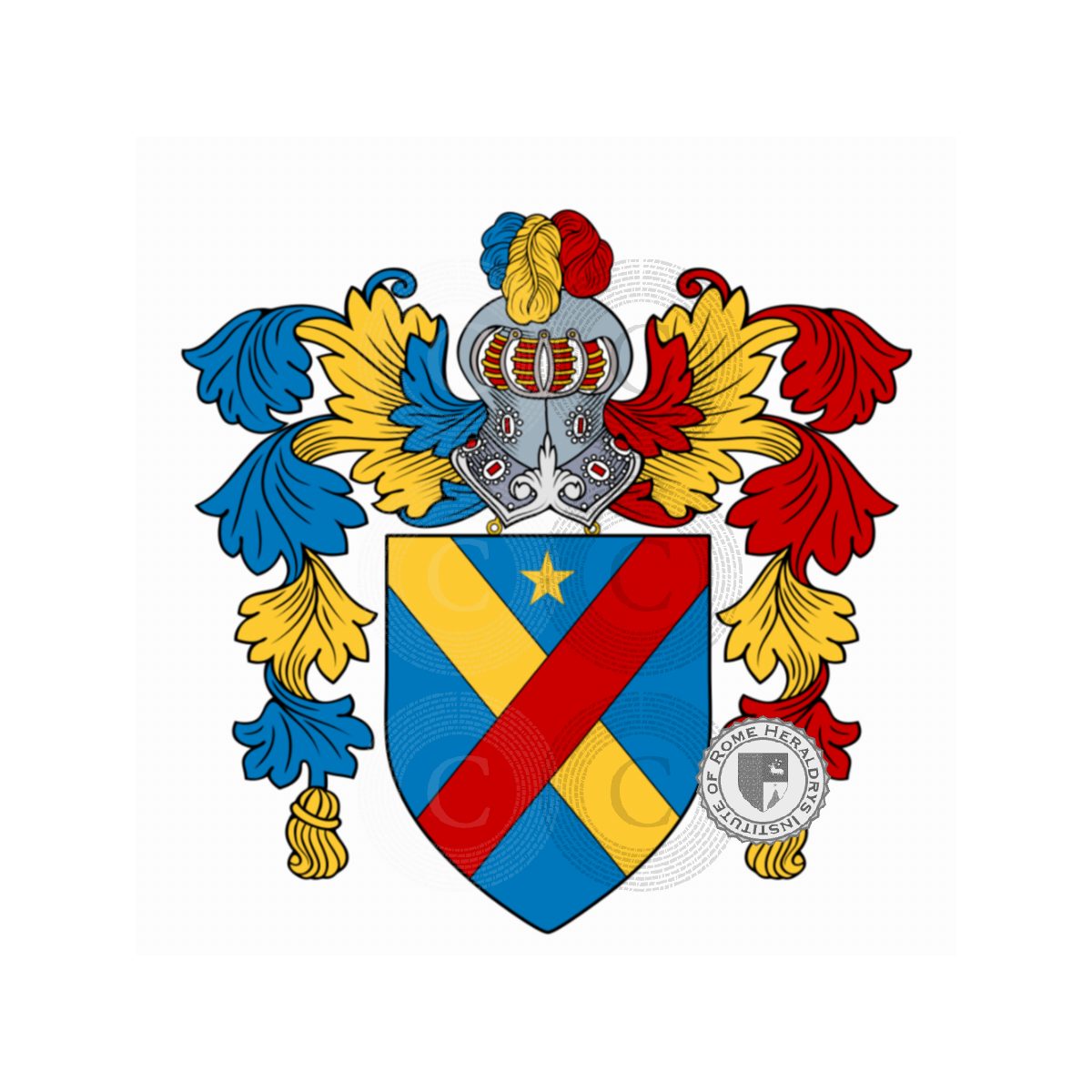 Coat of arms of familyMaccaione, Maccagnone,Maccarone