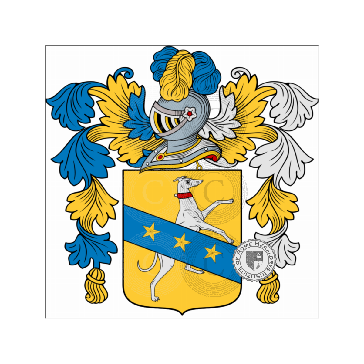 Coat of arms of familyRosa Morando, Rosa-Morando
