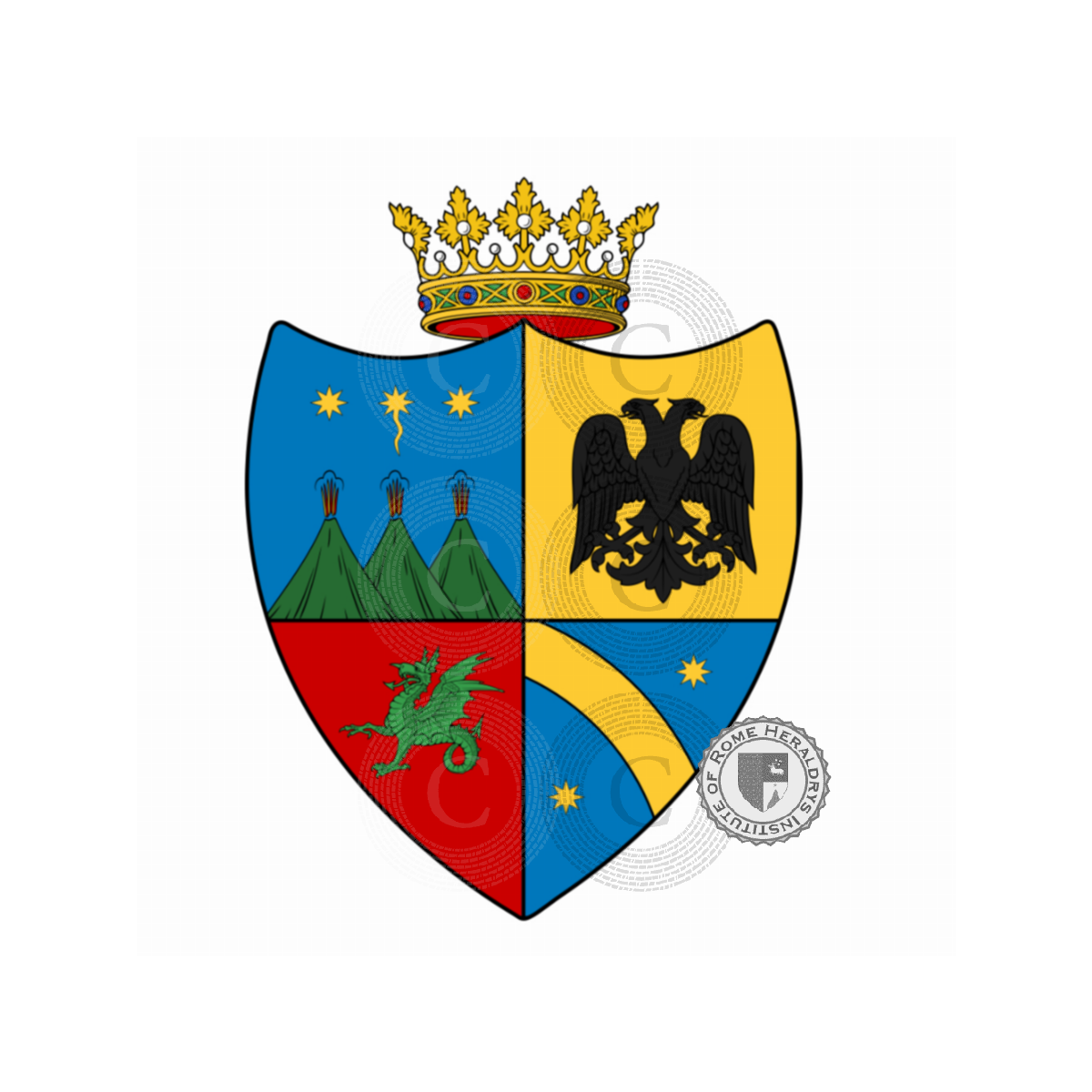 Coat of arms of familyScuotto, Scuottus