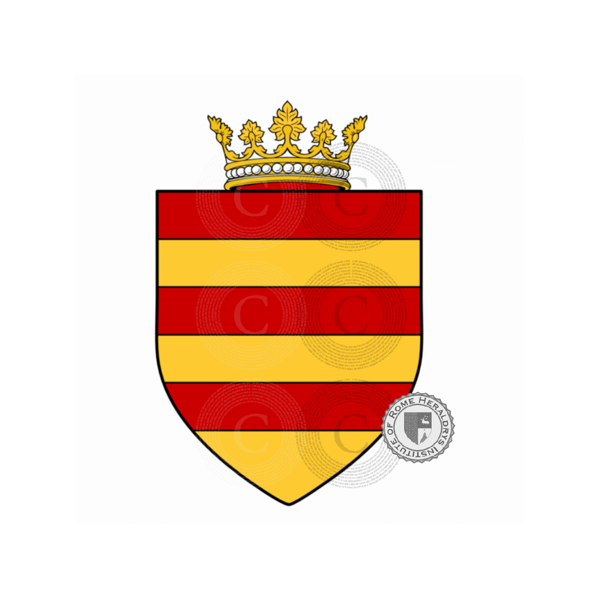 Wappen der Familied'Aquino, Aquino Caramanico,Aquino-Caramanico,d'Aquino