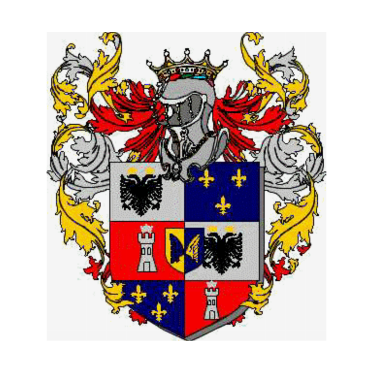 Wappen der FamilieLazzara Pisani Zusto