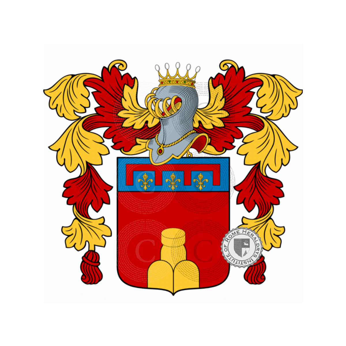 Coat of arms of familyMini, Mini da San Giovanni,Mini del Lion d'Oro