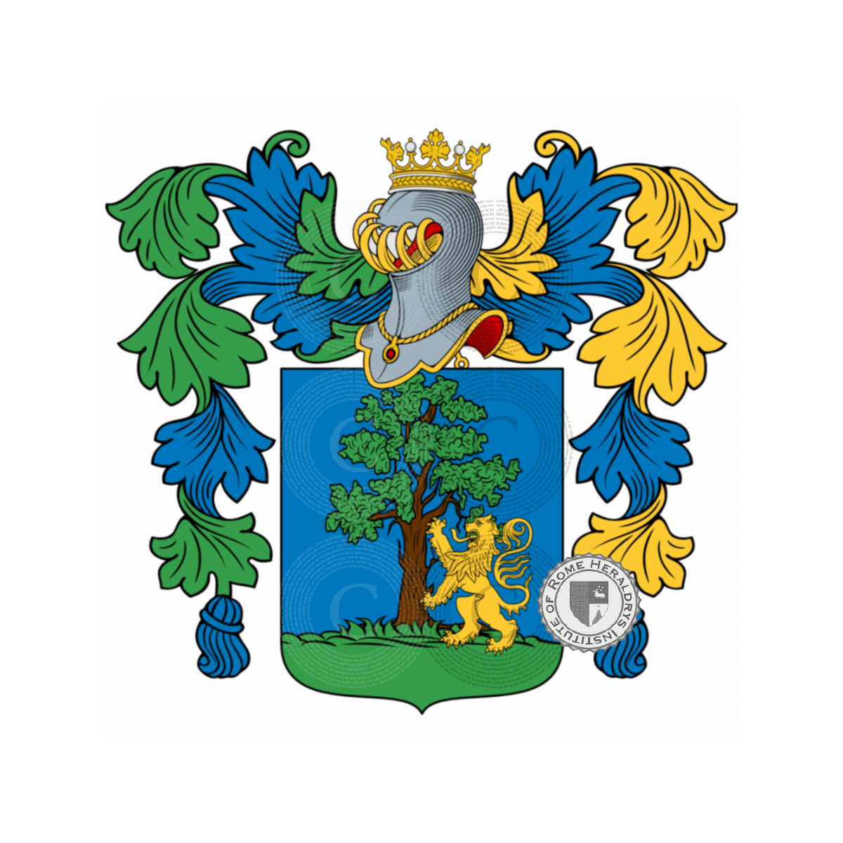 Escudo de la familiaAirola, Airola,Airolo,Cairola