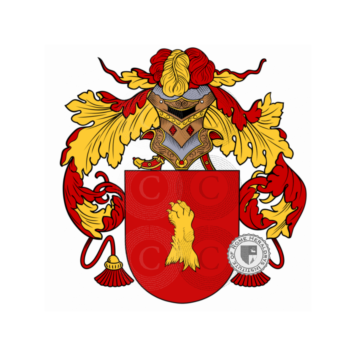 Escudo de la familiaPillòn, Pillon