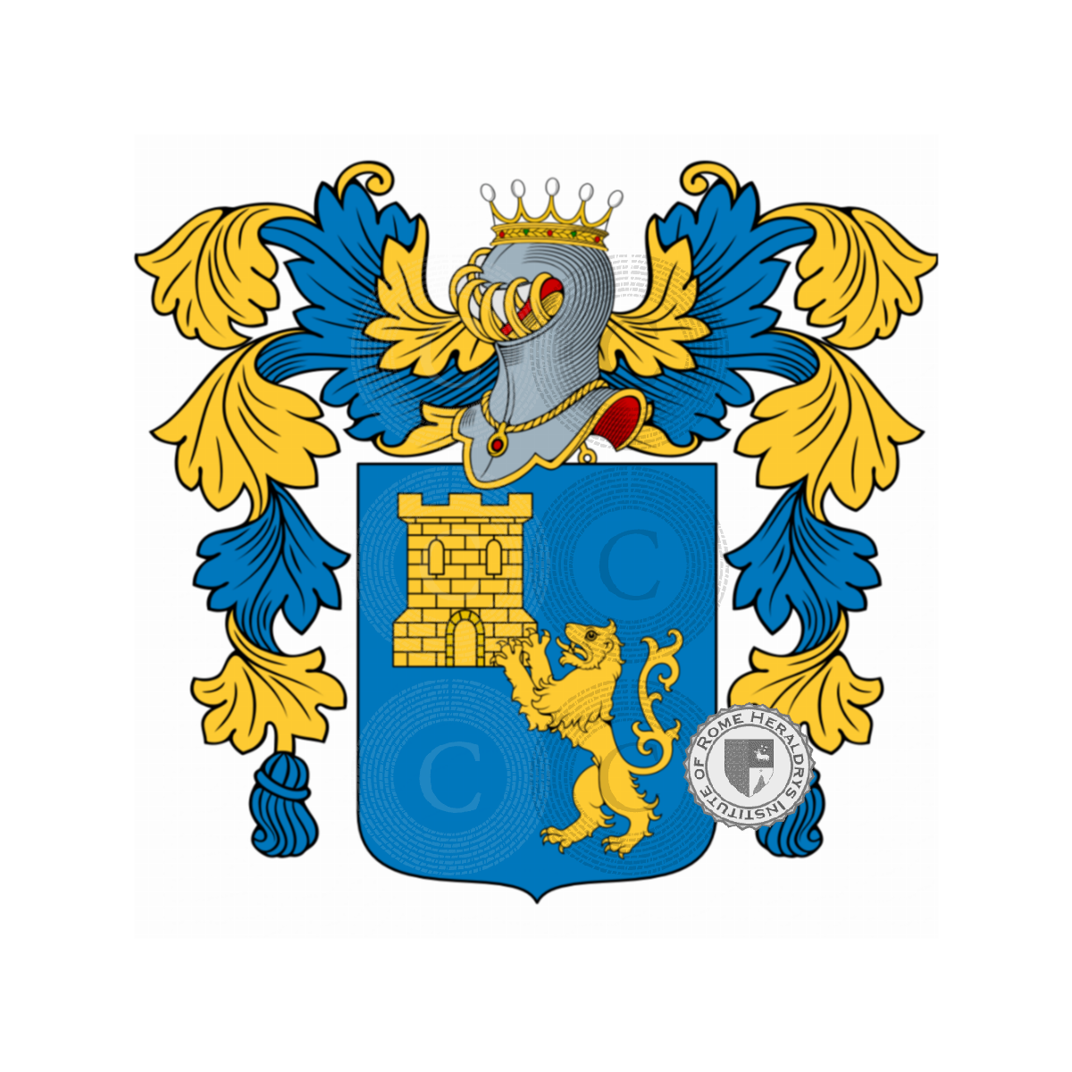 Wappen der FamilieMerone, Merone,Neroni