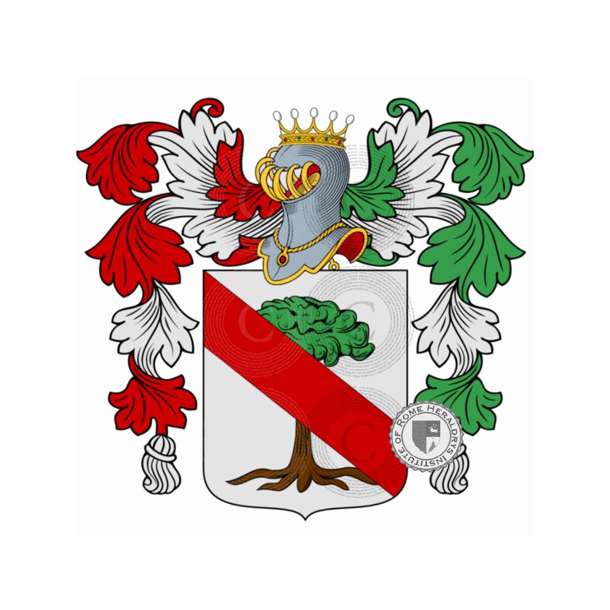 Coat of arms of familyNeroni da Leccio, Neroni da Leccio