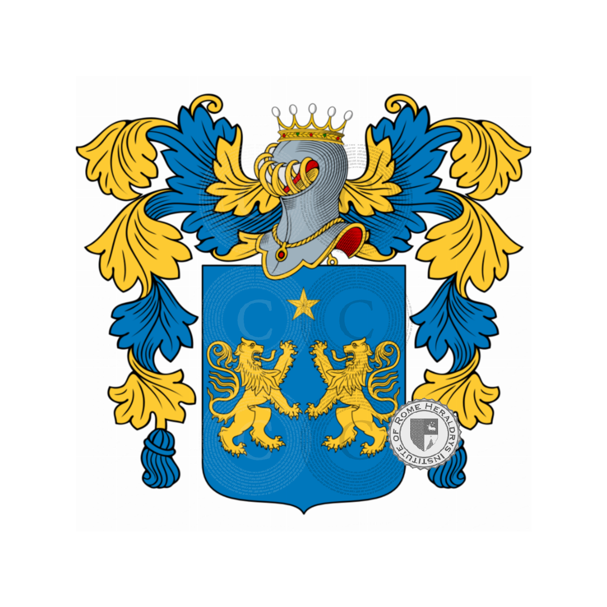 Wappen der FamilieProsperi, del Vigna,Prosperi del Vigna