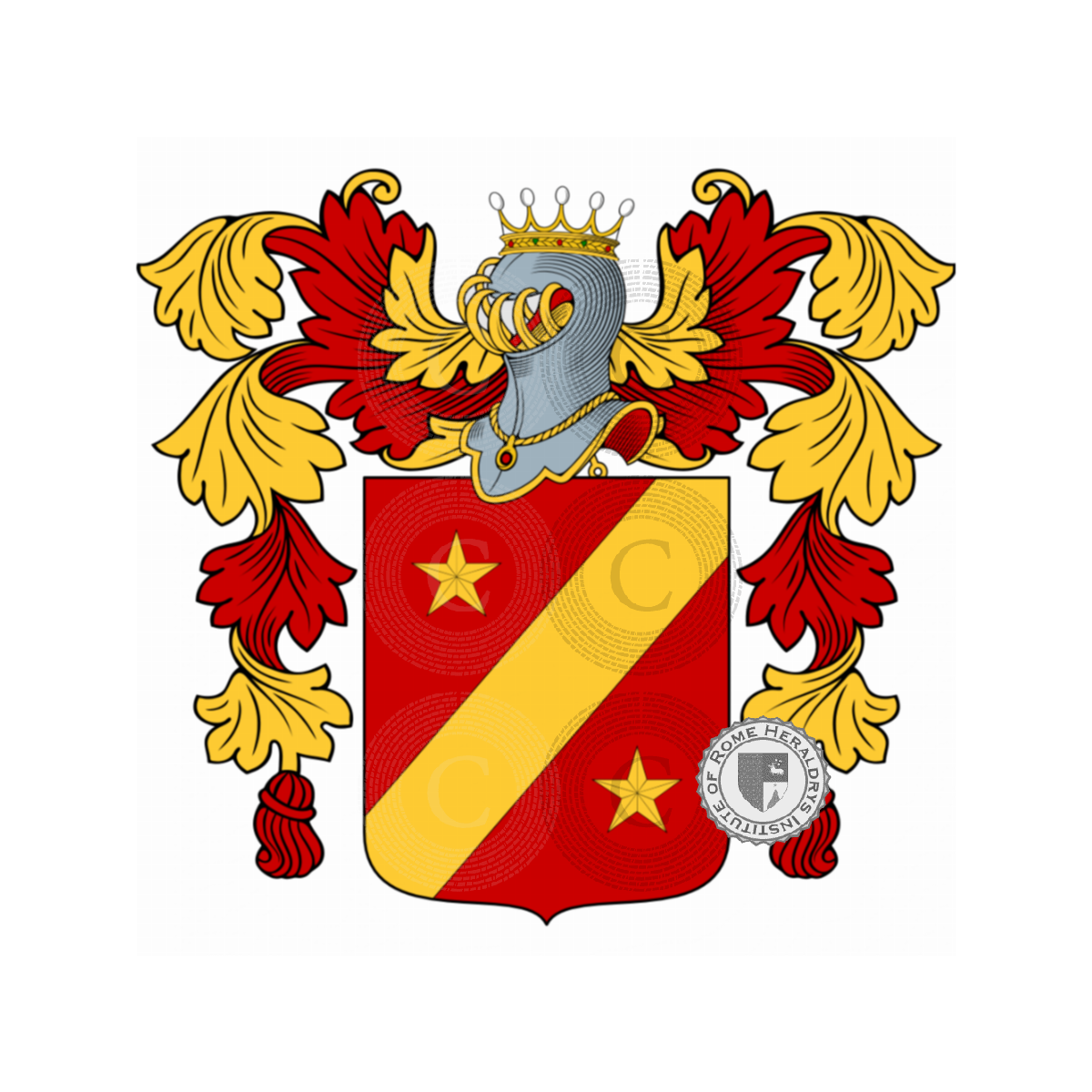 Wappen der FamilieVella, Vela,Vella Comitini,Vella Varrios