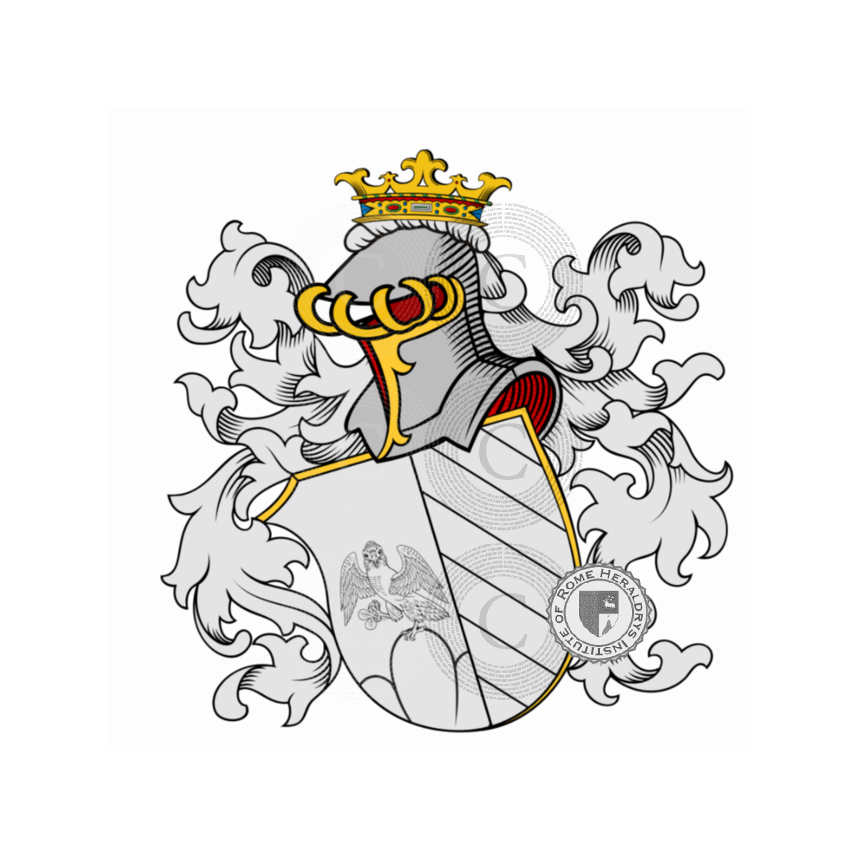 Escudo de la familiaMilvius, Milvi,Milvio