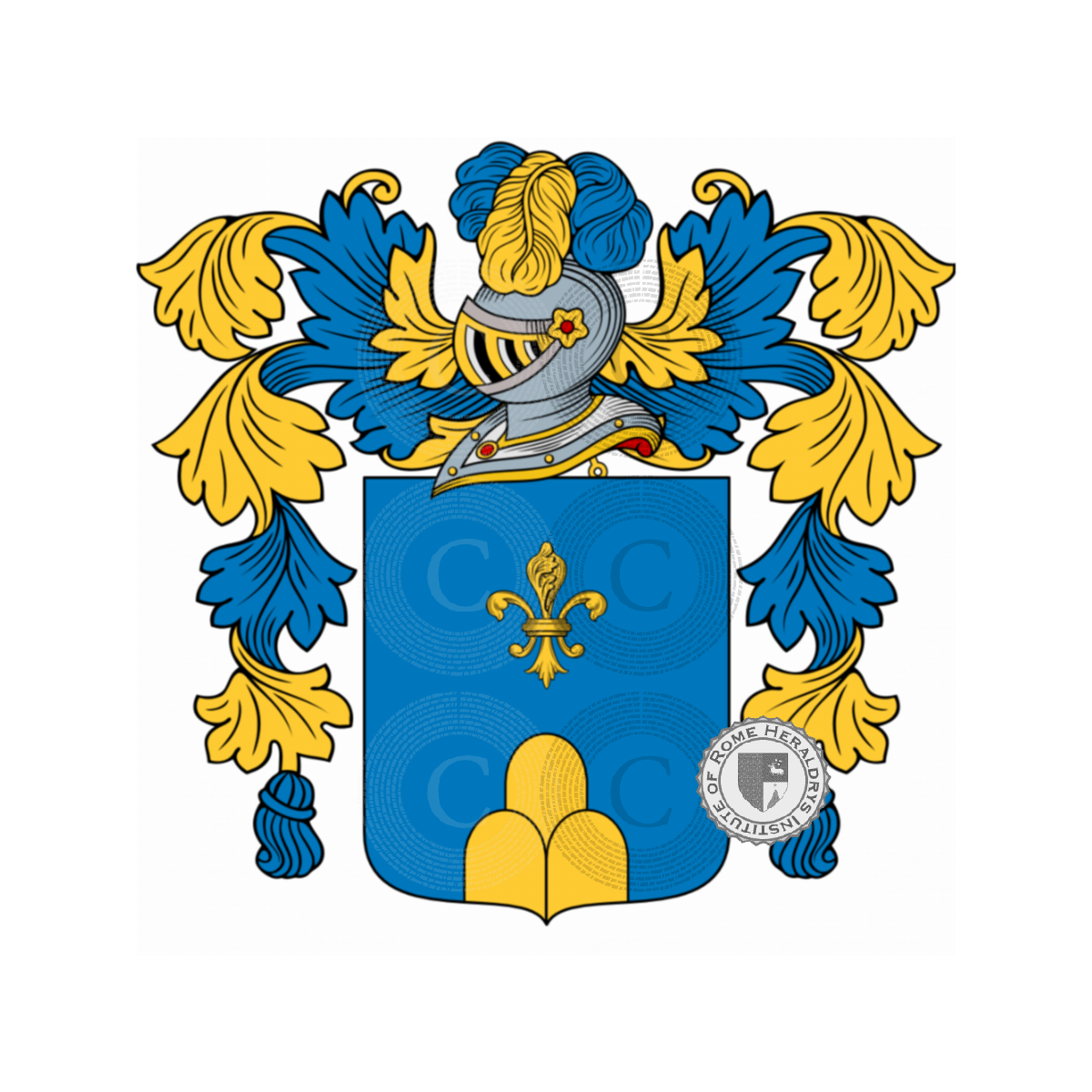 Wappen der FamiliePinese, dal Pino