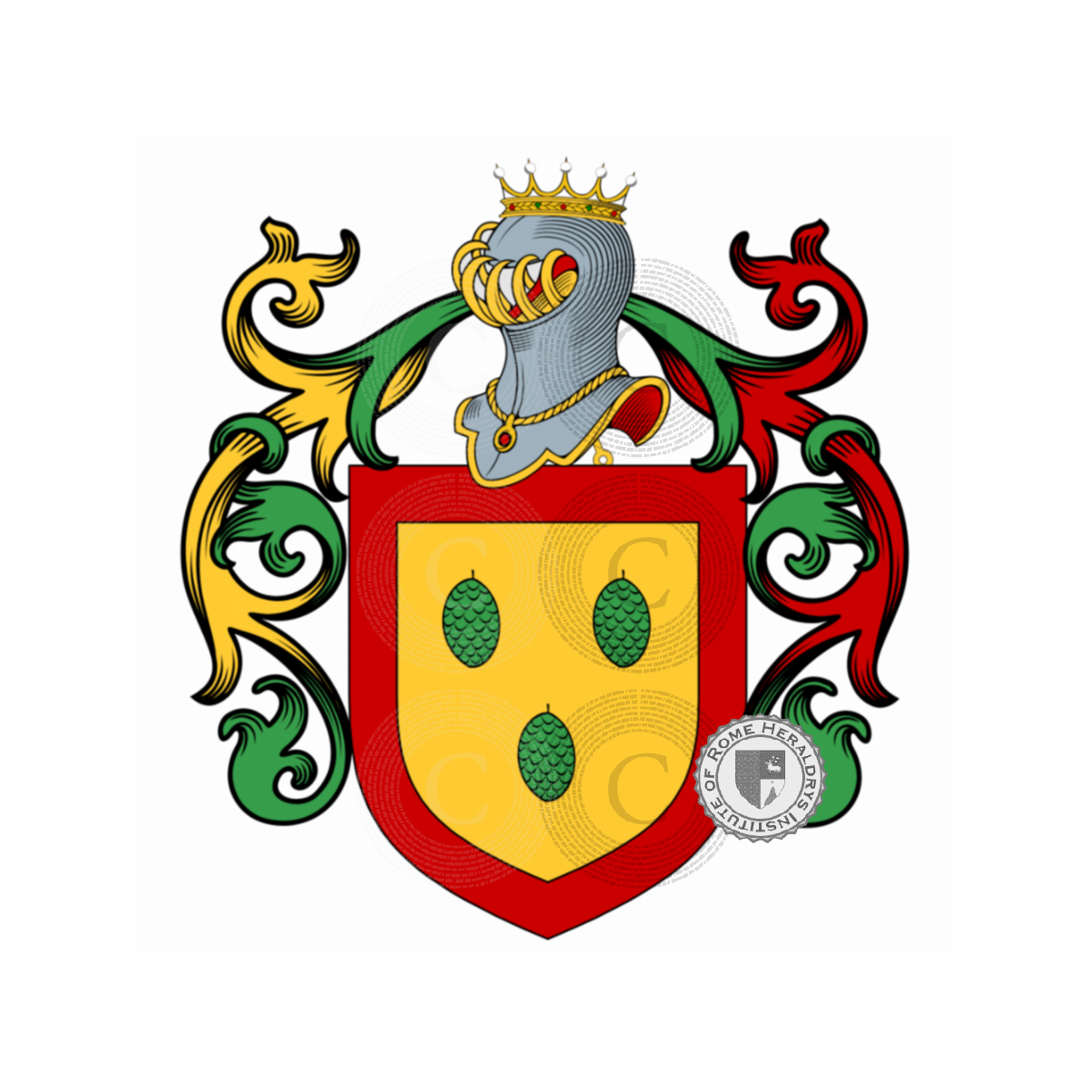 Coat of arms of familydal Pino