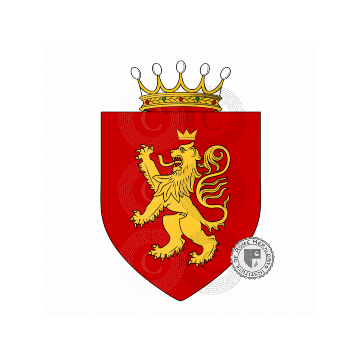 Coat of arms of familyPansa, Pansa