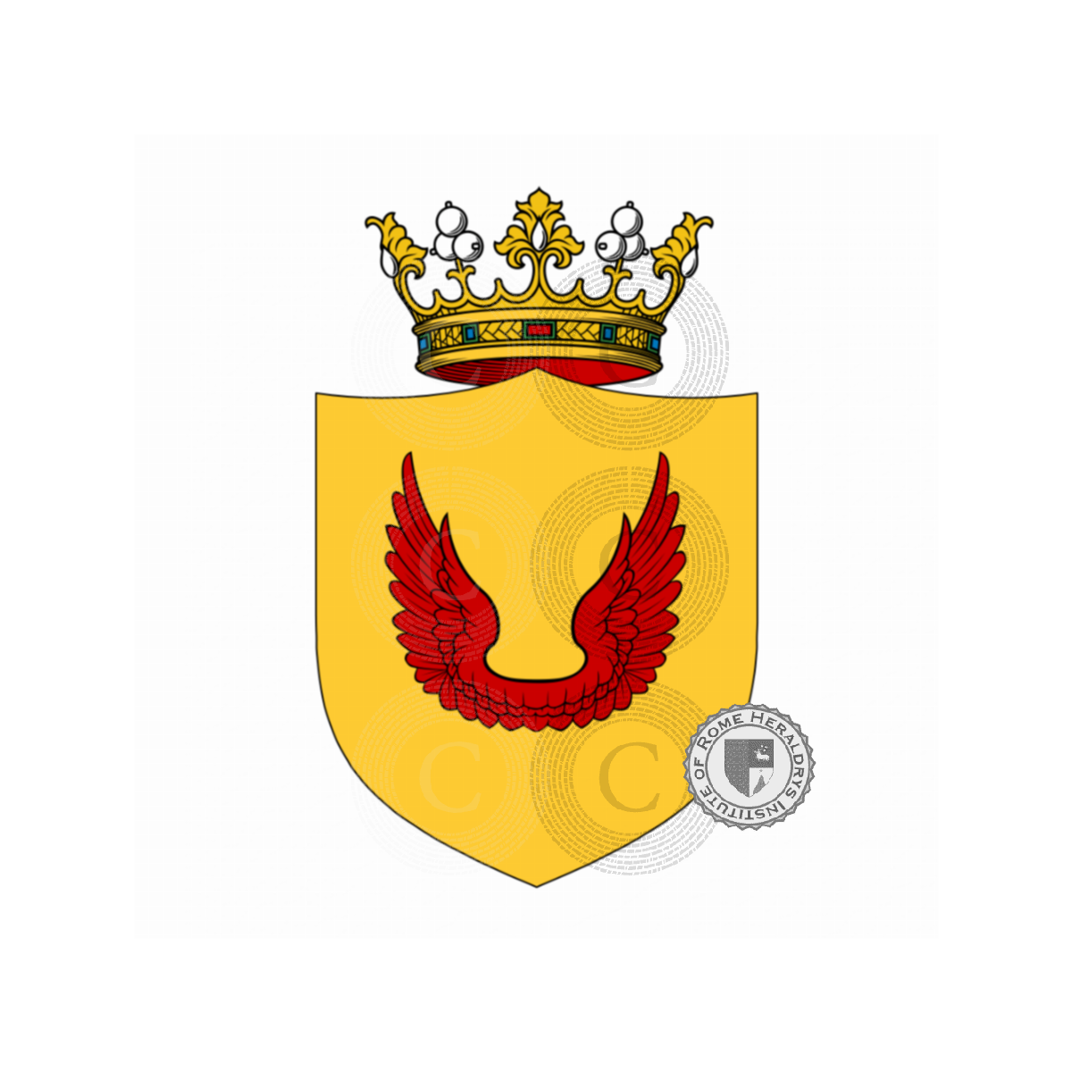 Coat of arms of familyRedenaschi