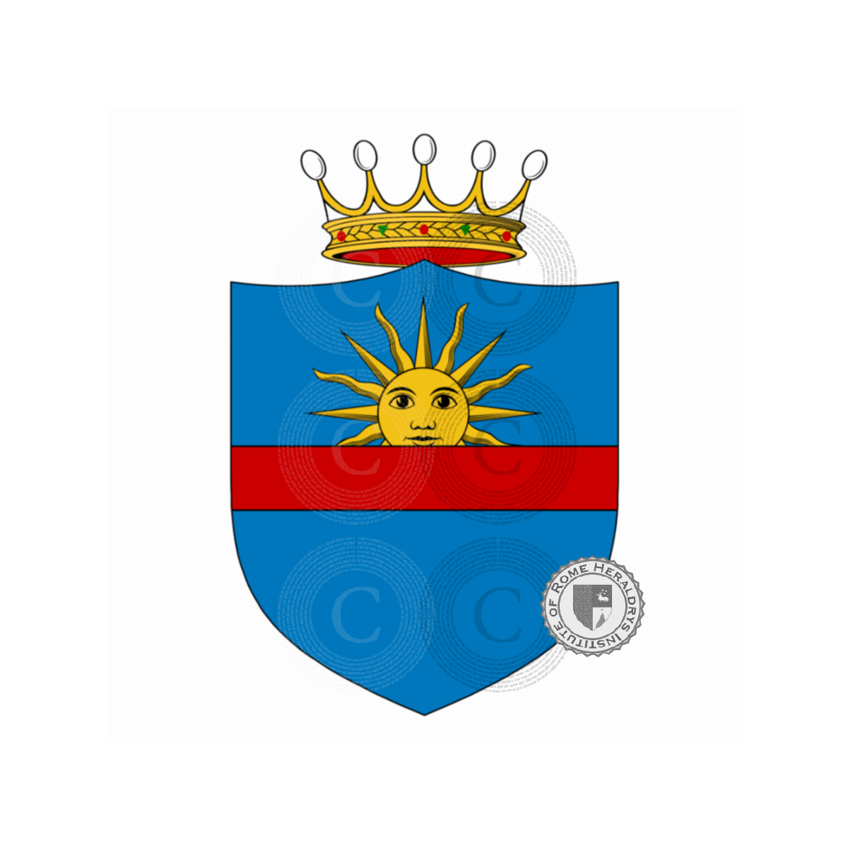 Escudo de la familiaChiari, del Chiaro,della Chiara,di Chiara