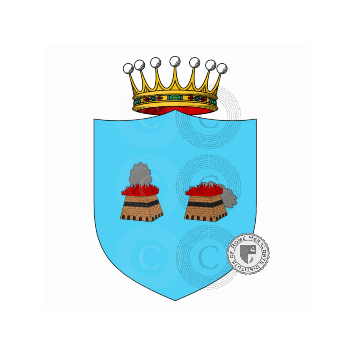 Coat of arms of familyAbel, Abella,Abrugnale