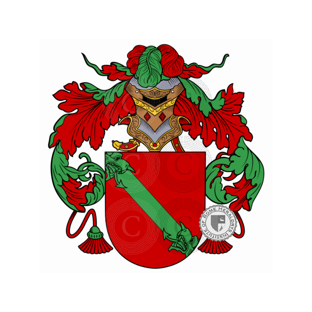Coat of arms of familyRabelo, Rabello
