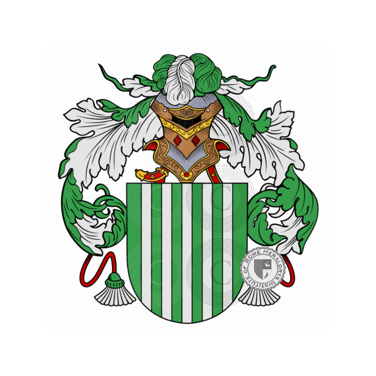 Coat of arms of familyQuiroga