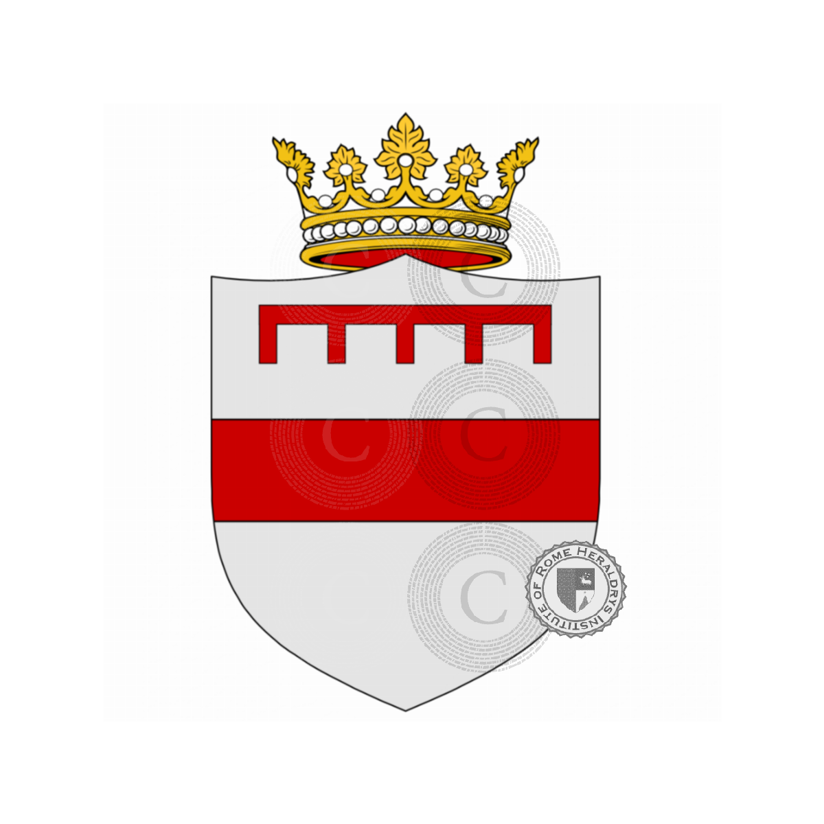 Wappen der FamilieSambiase Sanseverino