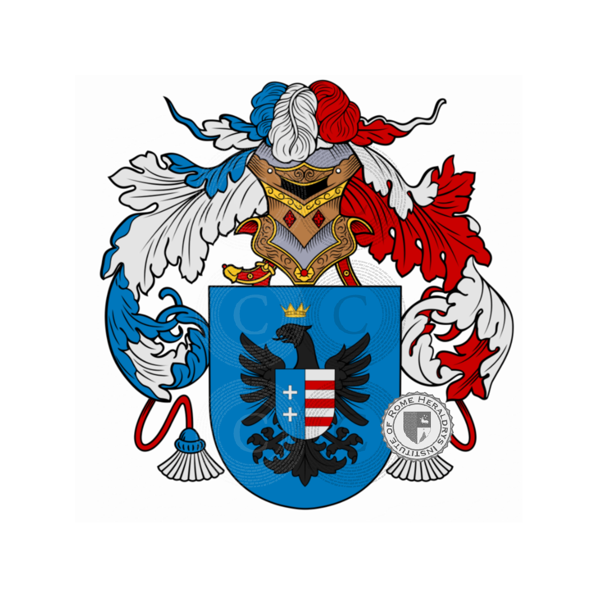 Wappen der FamilieSeron, Ceron,Seronelli