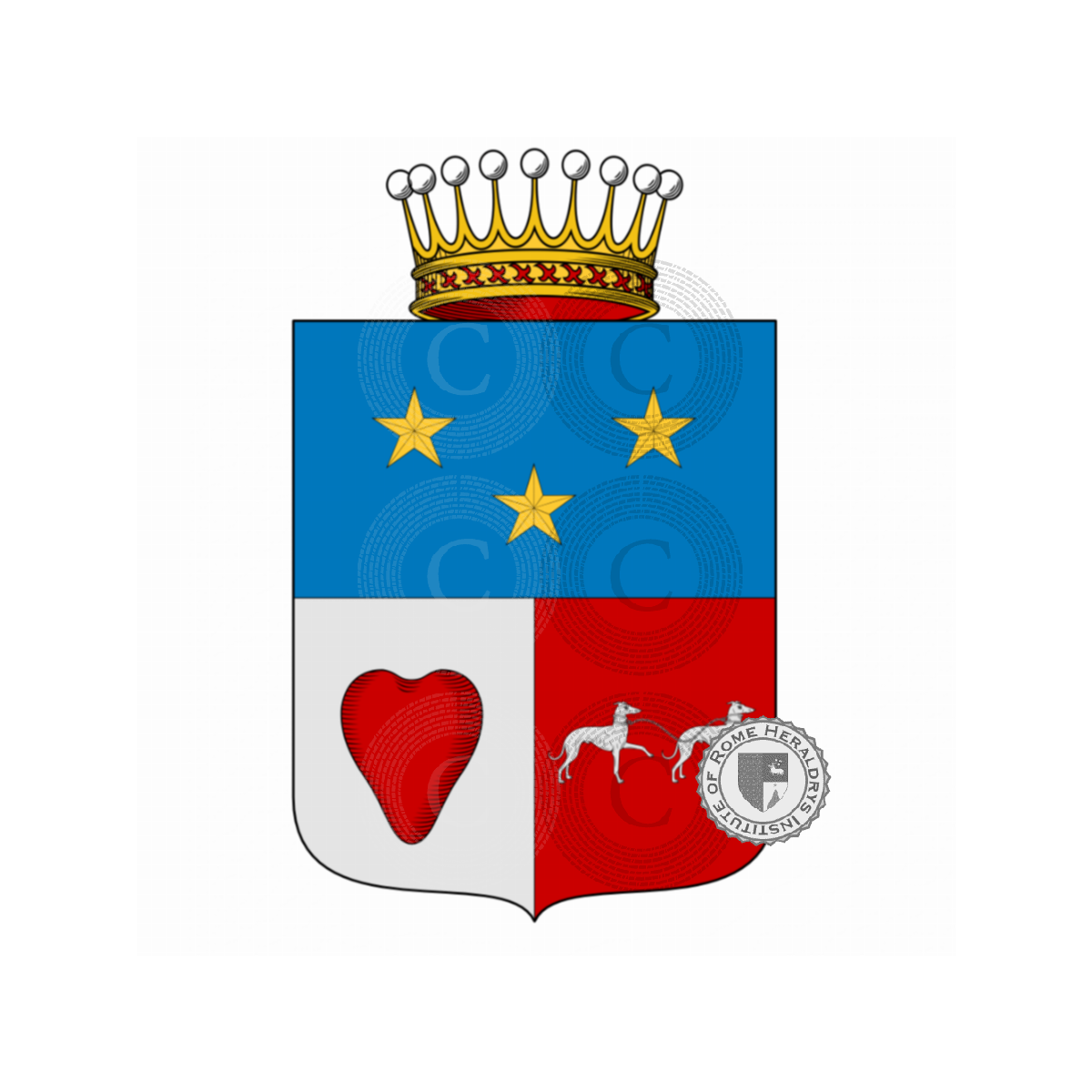 Wappen der FamilieTravaglia, Travagliante