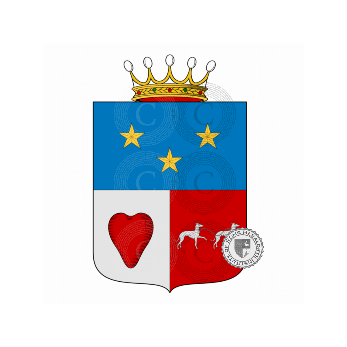 Coat of arms of familyTravaglia, Travaglia,Travaglianti
