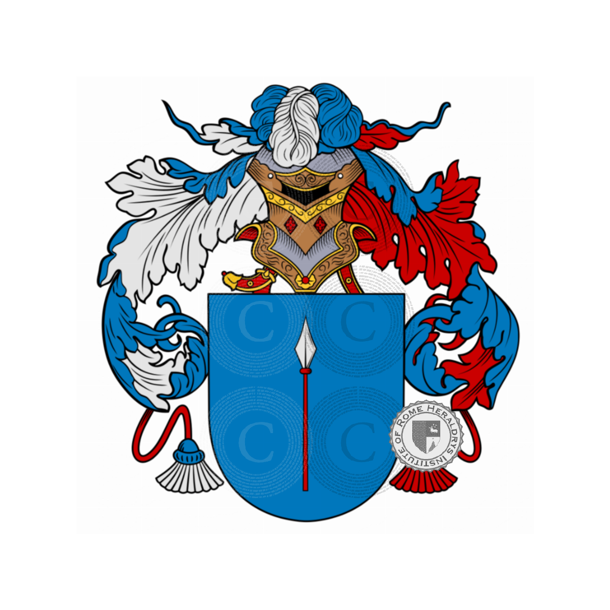 Wappen der FamilieBacigalupi, Bacigalupi