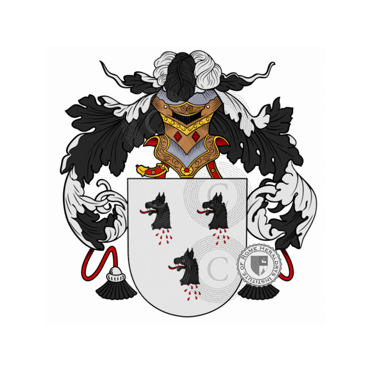 Coat of arms of familyTeòfilo