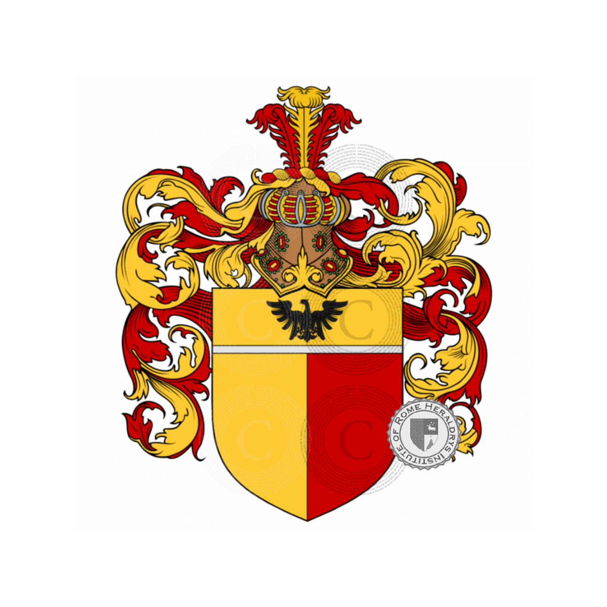 Escudo de la familiaAlbaredi, Albaredi,d'Albaredo