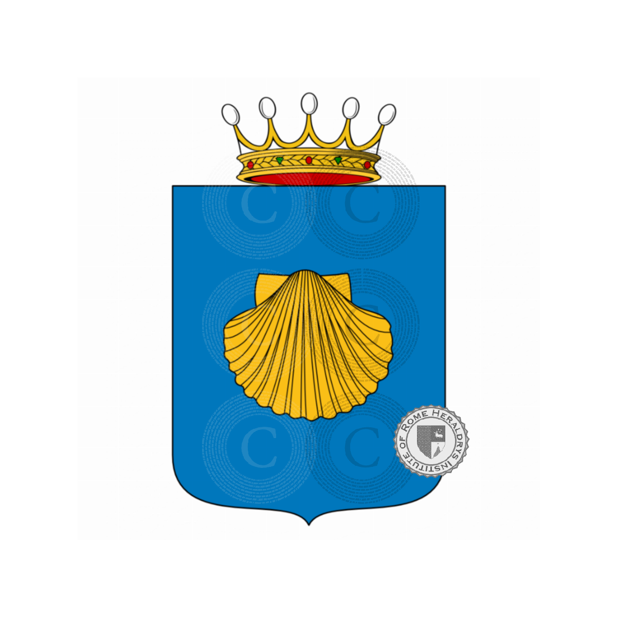 Coat of arms of familyFabrizio