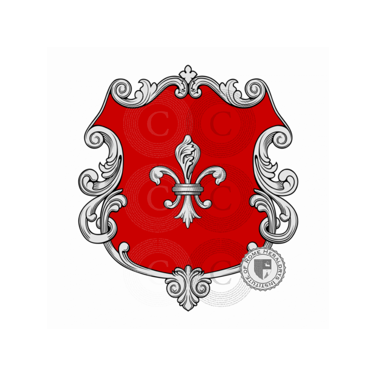 Escudo de la familiaLucattelli, Lucatelli